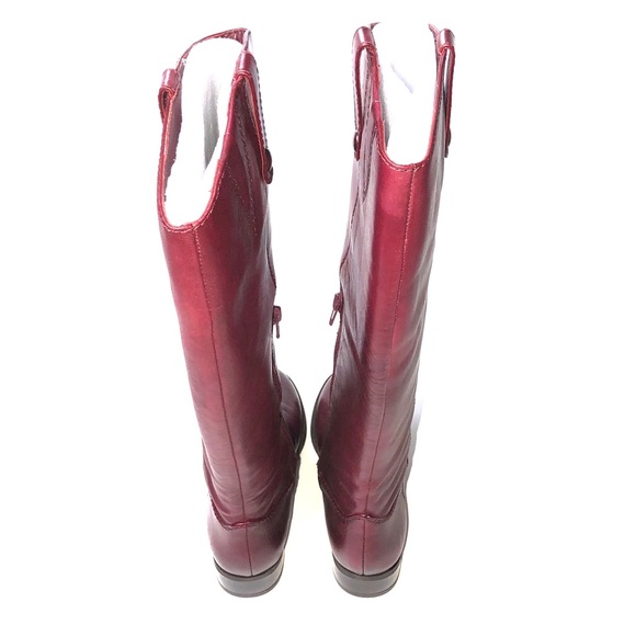 INC LEATHER RIDING BOOTS - Picture 5 of 10